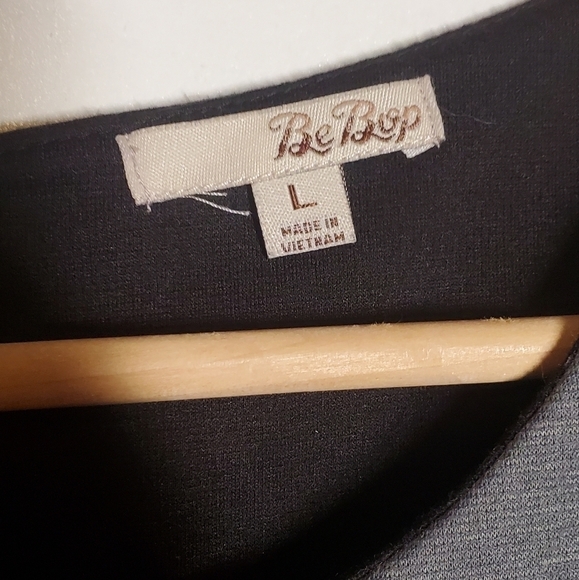 Bebop Bodycon Mini Colour Block Dress Large - Picture 4 of 6